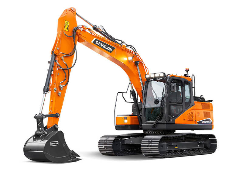 gosenični bager model develon dx210-7