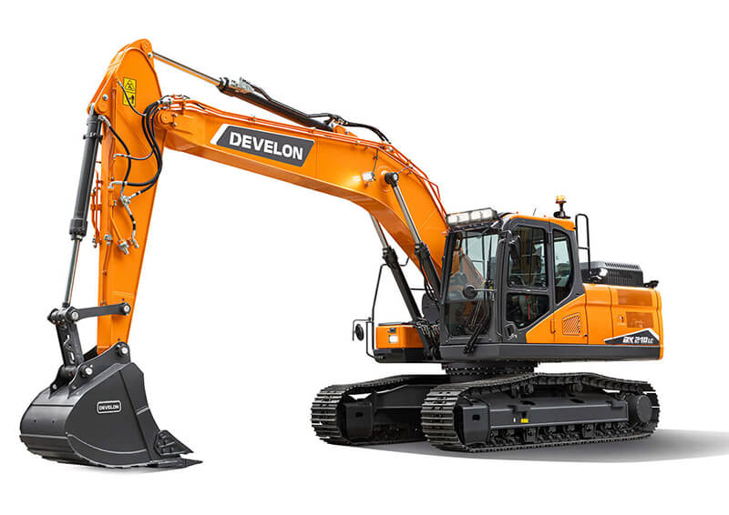 gosenični bager develon dx210lc-7