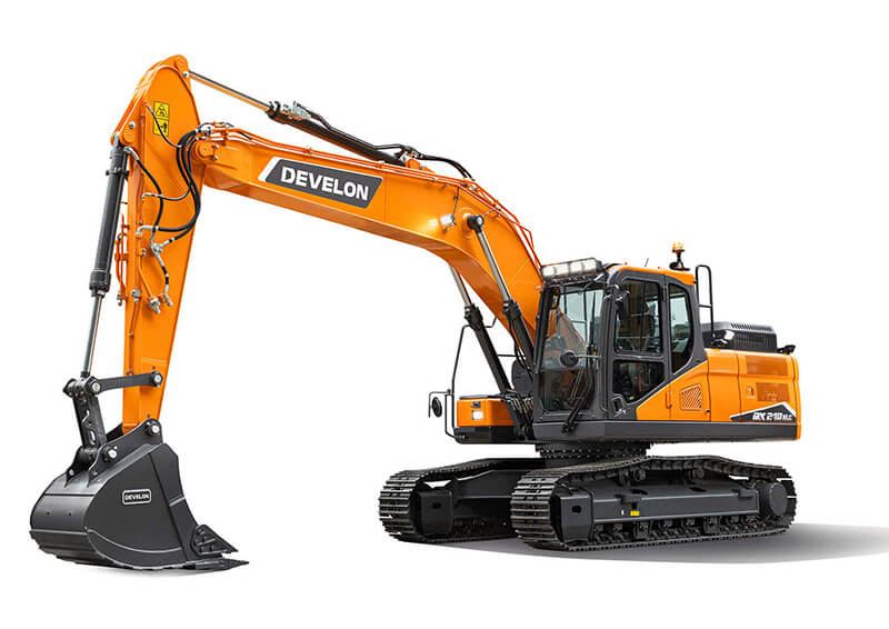 gosenični bager develon dx210nlc-7