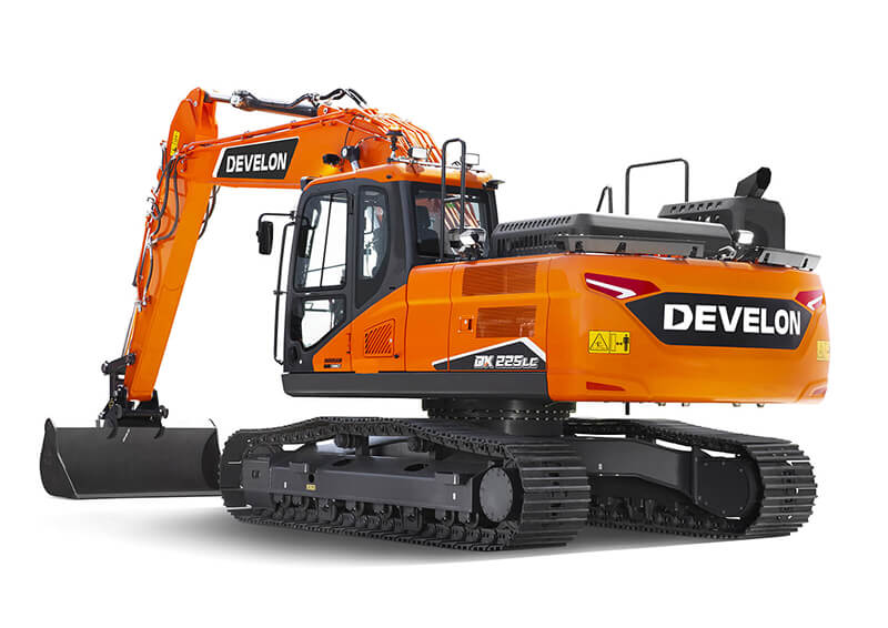 gosenični bager develon dx225lc-7