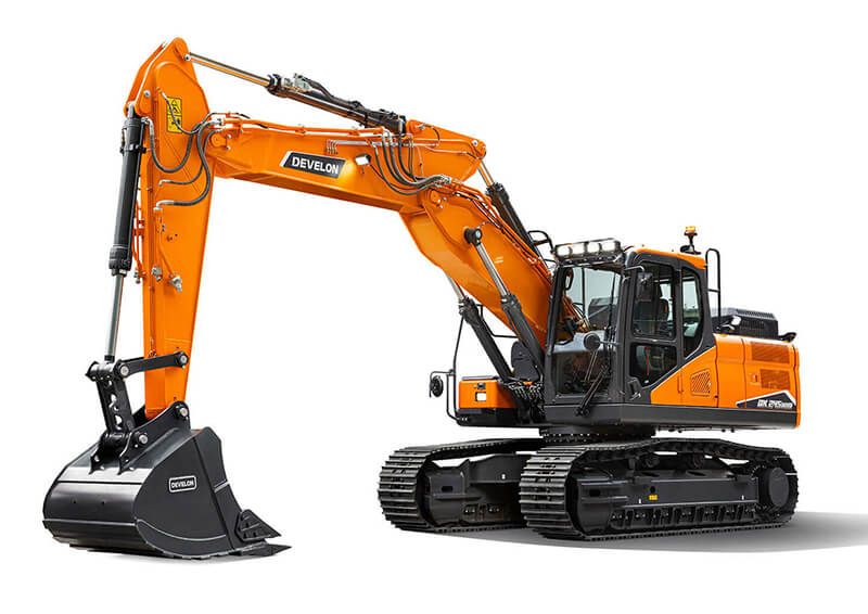 gosenični bager model develon DX245NHD-7